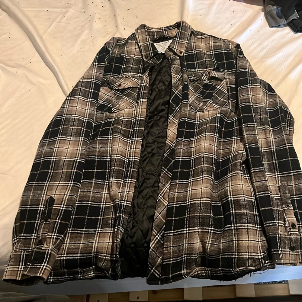 Plaid Volcom jacket